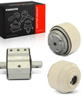 Heavy Duty Engine Motor Mount And Transmission Mount Kit Set Of 3 showing metal and rubber components for Mercedes Benz C Class E Class.
