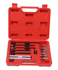 Professional Heavy Duty Bearing Puller Kit For Auto Repair With Durable Metal Build Compatible With Iso Bearing 6206, red case open