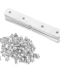 Heavy Duty Stainless Steel Corner Braces Set Of 10 With Holes Built Tough Durable Metal Brackets for shelves next to screws