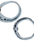 Two gray Washer Door Boot Seal Replacement For Samsung Front Load Washers DC97-18094B Compatible Replaces AP5917067 PS9606239 4000547