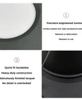 Close-up view of LED Spot Lights Square Double Head Recessed Downlight for Living Room showcasing matte white casing and sturdy design.