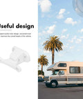 Stylish Universal Nylon RV Door Catch With Fixed Hook for Easy Setup and Secure Hold Inside Your Camper Or Motorhome Adds Sleek Modern Upgrade