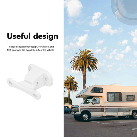 Stylish Universal Nylon RV Door Catch With Fixed Hook for Easy Setup and Secure Hold Inside Your Camper Or Motorhome Adds Sleek Modern Upgrade