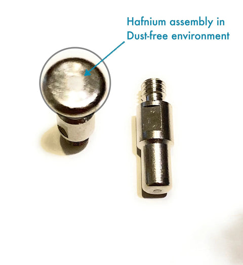Hafnium electrodes for Plasma Cutting Torch Replacement Kit For S45 PD0116-09 10pc Set 40 To 50 Amps Compatible With PR110 PD116-09.
