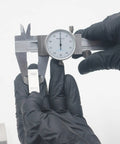 0 To 6 Inch Imperial Dial Calipers With Four Way Measurements, 0.001 Inch Precision, Shock Proof Stainless Steel Caliper in use