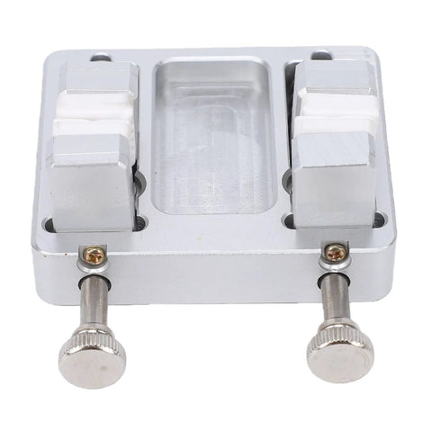 Heavy Duty Soldering Clamp with Slip Free Ceramic Jaws And Adjustable Wire Welding Fixture Featuring 11mm Opening for PCB and jewelry making tasks.