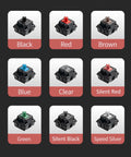 Nine Key Cherry MX Switch Tester For Mechanical Keyboards With Nine Distinct Switches Offering The Same Feel As Real Cherry MX