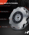 High Grade Dual Mass Flywheel Replacement Fits Ford Mustang 2011 To 2014 With 37 Liter V6 Motor showing detailed components.