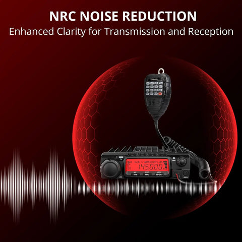 Long-Range 70W VHF Mobile Ham Radio For 144-148MHz With Air Band Bluetooth Noise Reduction Wireless PTT 510 Channels Smart