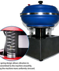 Powerful 120W Bowl Polishing Machine With High Frequency Vibration For Jewelry, Gems And Auto Parts, 6.2L Tumble Polisher