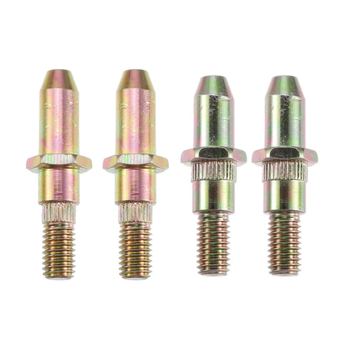 Door Hinge Pin Bushing Repair Kit For Chevy Silverado And GMC Sierra 1999 Up Replacement Pack Of 32 Silver And Bronze Tones OE Numbers 89025539 19299324 Easy Install To Fix Loose Squeaky Misaligned Doors, four metal hinge pins
