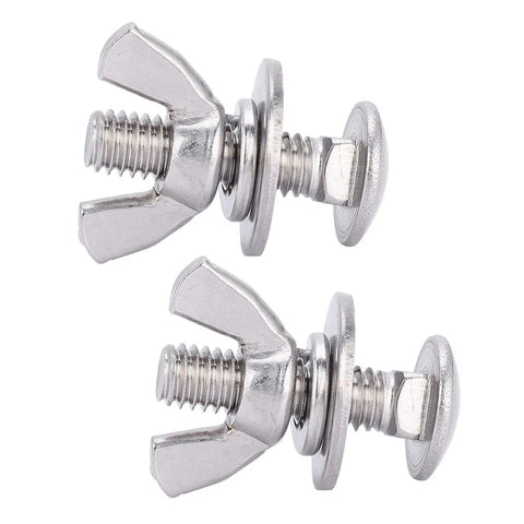 Heavy Duty Butterfly Bolts And Wing Nuts Crafted From Solid 316 Stainless Steel For Rustproof Muscle And Easy No Sweat Tightening Legit Pick For Marine Gear Swap Or Home Fixup That Will Stand Up Well