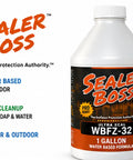 Pro Level Water Based Concrete Sealer With Semi Gloss Finish And Super Color Boost For Driveways Patios And Pavers in one gallon bottle.