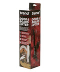 Packaging for Swivel Type Door And Board Lifter With Hands Free Foot Operated Lift For Doors Panels And Plasterboard Pro Grade