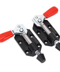 Push Pull Toggle Clamp Set With Rust Resistant Cast Iron 20mm Stroke Heavy Duty Woodworking Clamp For Jigs and Fixtures CNC Welding