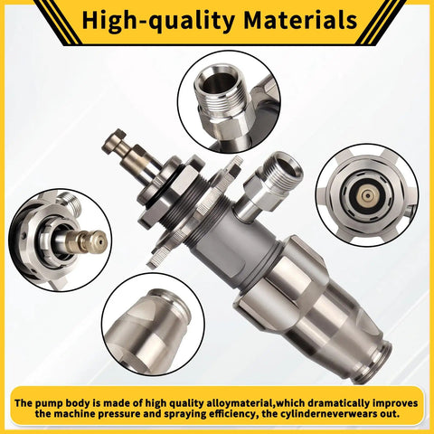 Airless Sprayer Pump Repair Kit 17C487 17C721 for Pro210ES stainless steel components display