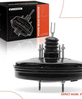 Heavy Duty Vacuum Brake Booster Fits Ford Edge 2007 To 2010 And Lincoln Mkd 2007 To 2010 And Mazda CX9, black steel design