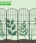 Decorative Garden Fence Panels Pack Of Ten 36 Inches High And About Ten Point Eight Feet Long Rustproof Metal Wire