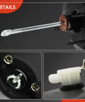 Heavy Duty Vacuum Brake Booster For Ford F-150 Trucks Fits 1997 To 1999 showing assembly details and valve components.