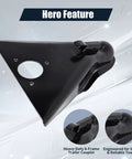Beefy A Frame Trailer Coupler With Two And Five Sixteenths Inch Hitch Ball Compatibility Ready To Tow Up To Fourteen Thousand Pounds Five Millimeter Reinforced Steel With Black Powder Coat For RV And Utility Trailers displayed on light background