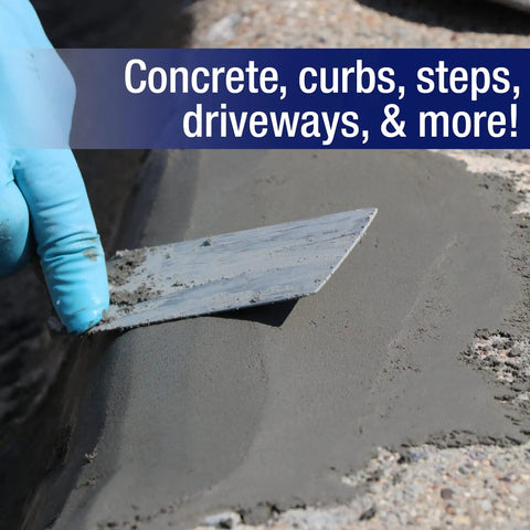 Applying Multi Purpose Repair Patch For Concrete Stone Masonry And Stucco Fast Setting Patch For Easy Fix That Sets In Minutes