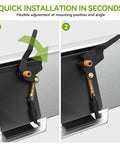 Universal Skid Steer Quick Tach Conversion Adapter Weld On Bobtach Box Plate installation steps