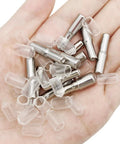 Heavy Duty Zinc Alloy Shelf Pegs With Slick Silicone Covers Hella Strong Dual Size Hardware For Kitchen Cabinets Closets Wood Furniture Brackets Knockout Home Upgrade Project in hand, showcasing metal and rubber components.