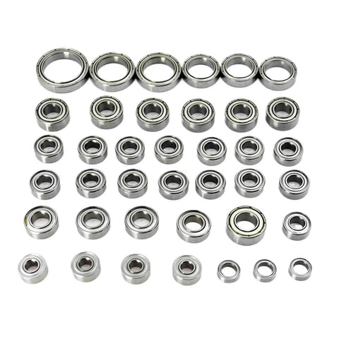 Miniature Bearing Kit 1/10 Replacement Upgrade Deep Groove Ball Bearings For RC Cars Drones Skateboards Inline Skates And Small Motors With High Speed Performance Low Noise And High Temperature Resistance For Smooth Rotation, assorted sizes