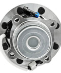 2WD Front Wheel Bearing Hubs For 2003 Through 2017 Chevy Express 3500 4500 Vans Wheel Hub Bearing Assembly Replacement With 180mm ABS Sensor OEM Grade Durable Plug And Play Fits 2WD Models