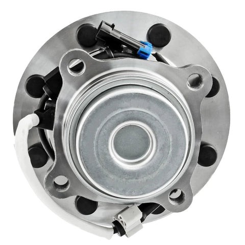 2WD Front Wheel Bearing Hubs For 2003 Through 2017 Chevy Express 3500 4500 Vans Wheel Hub Bearing Assembly Replacement With 180mm ABS Sensor OEM Grade Durable Plug And Play Fits 2WD Models