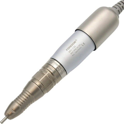 Cordless Portable Rotary Micromotor Kit with a 2.35mm collet, featuring a digital RPM display and sleek design for precision tasks.