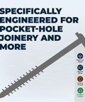 Protec Kote Pocket Screws Two And A Half Inch Outdoor Weather Resistant Coarse Thread Maxi Loc Head 30 Count description