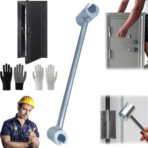 Door Hinge Repair Kit 14 to 25mm Alignment and Adjustment Tool for Sagging, Sticking, and Misaligned Doors High Precision Adjustable Wrench