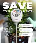 Soil Moisture Meter For Plants For Plant Parents, Accurate Plant Water Meter For Houseplants And Outdoor Gardens in use