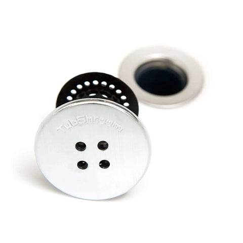Kick Clogged Tubs To The Curb With This Game Changing Hair Catcher Combo Pack Features A Silicone Stopper Fits Any Standard Bathtub Measuring 1.4 To 1.8 Inches Wide Keeps Your Pipes Running Smooth As Silk - chrome tub drain plug with black stopper