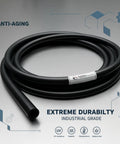 Top Notch High Performance Silicone Vacuum Hose Kit 4Mm I D Max 150 Psi Ultra High Temp Resistant Tubing For Automotive Turbo Engine And Air Intake With 10ft Length To Upgrade Your Vibe black 10ft coiled hose