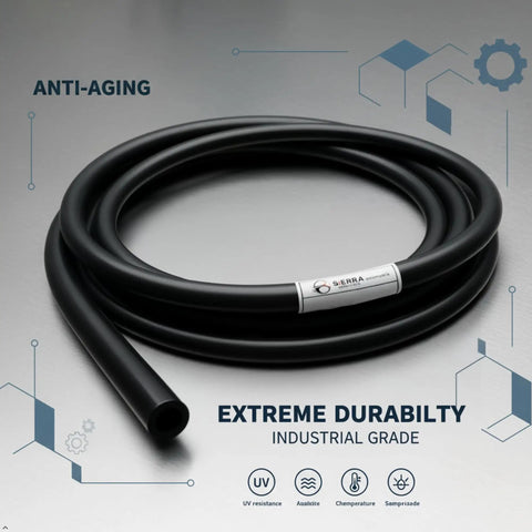 Top Notch High Performance Silicone Vacuum Hose Kit 4Mm I D Max 150 Psi Ultra High Temp Resistant Tubing For Automotive Turbo Engine And Air Intake With 10ft Length To Upgrade Your Vibe black 10ft coiled hose