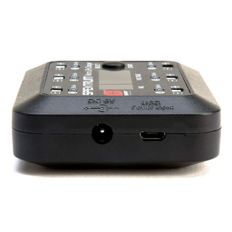 S63 Micro 6 Port LiPo Charger That Lets You Power Up 1S Packs From USB Or Wall Six Independent Outputs Digital LED Display Black
