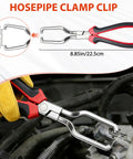 Six-Piece Fuel Line Pliers Set For Hose Clamps And Fluid Lines With 30-Degree Disconnect Pliers And Flat Hose Clamp Pliers