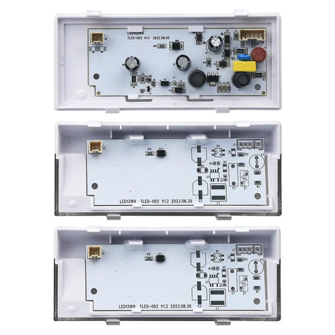 Close-up of Must Have Three Pack Refrigerator LED Light Set With Tapered Lens And Bezel For Whirlpool Kenmore Maytag KitchenAid models
