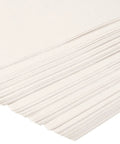 Top Shelf 500 Sheet Newsprint Wrapping Paper 12x16 Inches blank unprinted packing sheets stacked for moving and crafts.
