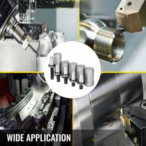 Premium CAT40 Tool Holder Set With Precision ER16 And ER32 Collet Chucks Built Like A Tank For Smooth CNC Milling Lathe Ops and Reliable Daily Shop Workloads shown in use.