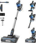 Cordless Vacuum Cleaner With 8 In 1 Versatility Lightweight Beast Mode Suction For Home Led Display components displayed