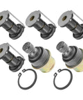 2x Front A-Arm Bushing Ball Joint Kit For Can-Am Commander 800R 2012-2020, Commander 800 4x4 2014-2015, Commander Max 800R 2018-2020 Includes Pivot Bushing Kit And Ball Joints For Seamless Fit, front suspension parts with snap rings