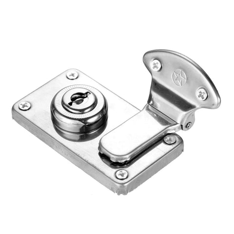Vintage Metal Toggle Hasp Lock 73x41mm For Chest Boxes Jewelry Boxes Gift Boxes Suitcases And Furniture Hardware Durable Zinc Alloy Latch Catch Easy Screw Install Classic Rustic Chest Box Hardware