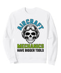 Aviation Maintenance Sweatshirt For Aircraft Mechanics With Bigger Tools, Built For Engine Repairs And Flight Readiness Pride, The Gear For Maintenance Crews Keeping Planes Safe