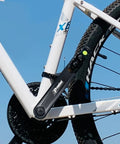 Left Crank Arm 170 Mm For Bike, Aluminum Alloy Square Hole, Lightweight Replacement Part With Plastic Dustproof Cover