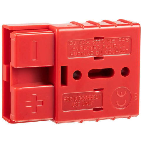 6 Sets 6-10 Gauge Battery Quick Connect Disconnect Kit 50A 12-36V Quick Connector Wire Harness Plug For Motor Winch Trailer Solar Inverter Remote Charger Red