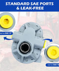11 GPM Hydraulic PTO Pump High Flow 540 RPM 2500 PSI With SAE 16 Inlet And SAE 12 Outlet For Log Splitter And Truck Lift