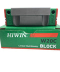 Quad Load Linear Guide Kit HGH20CA HGH20HA HGW20CC HGW20HC HGR20 Rails Carriage Bearings Slider on green W20C box